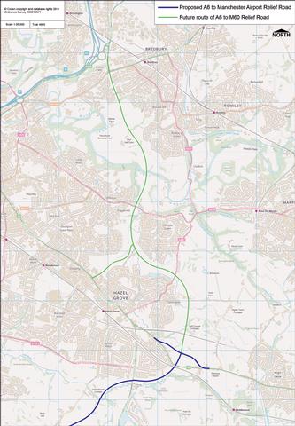 Stockport relief road floated by A6 corridor study