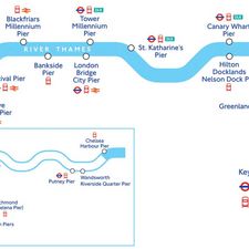 riverboat services london map