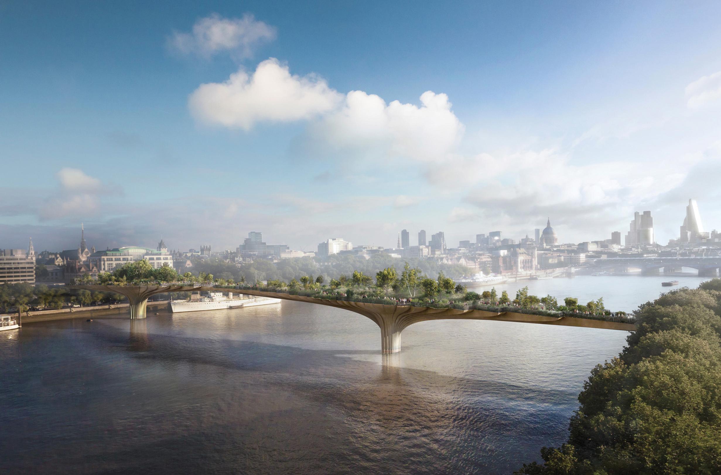 London’s Garden Bridge project, backed by former mayor Boris Johnson, has come in for criticism from some commentators