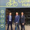 Winchester rail station gets new cycle hub