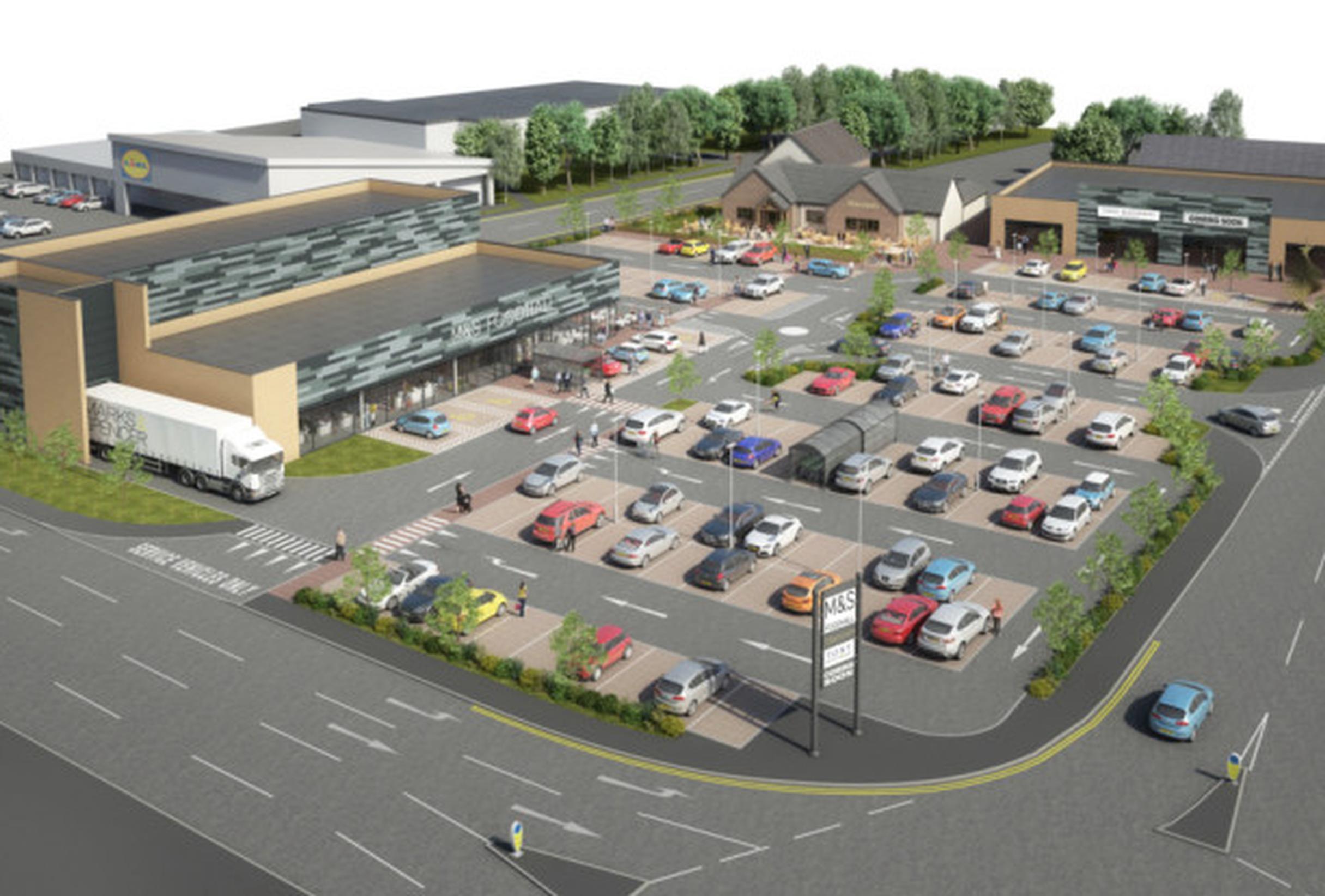 Easy Living Developments Unveils Glenrothes Retail Plan   63277 L 