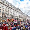 The day Regent Street became a very classy car park