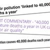 NO2 impact on mortality lower  than we thought, say experts