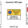 Coventry City Council accused of acting ‘like King Canute’ over parking zone signage