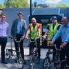 Builders saddle-up with Brompton Bike Hire