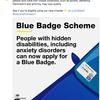 New Blue Badge eligibly criteria comes into effect