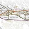 Plan to relocate Sheffield inner relief road behind rail station