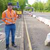 Leicester sets up second temporary cycle track