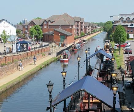 Bridgewater Way cycle route, Trafford