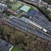 Station car park doubles as flood defence