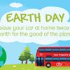 Spend Earth Day on the bus, walking or riding a bike