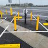 Amazon centre’s EV charging posts protected