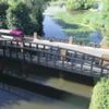 Bus lanes and bike bridge for Leicester