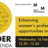 Gender on the Agenda: Enhancing women’s professional opportunities in transport – our speakers