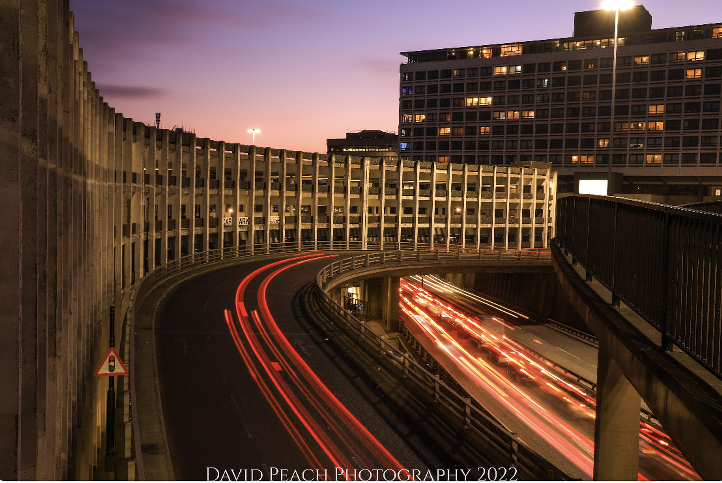 The Manors car park by David Peach