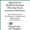 Appraisal and Modelling Strategy: Informing Future Investment Decisions event