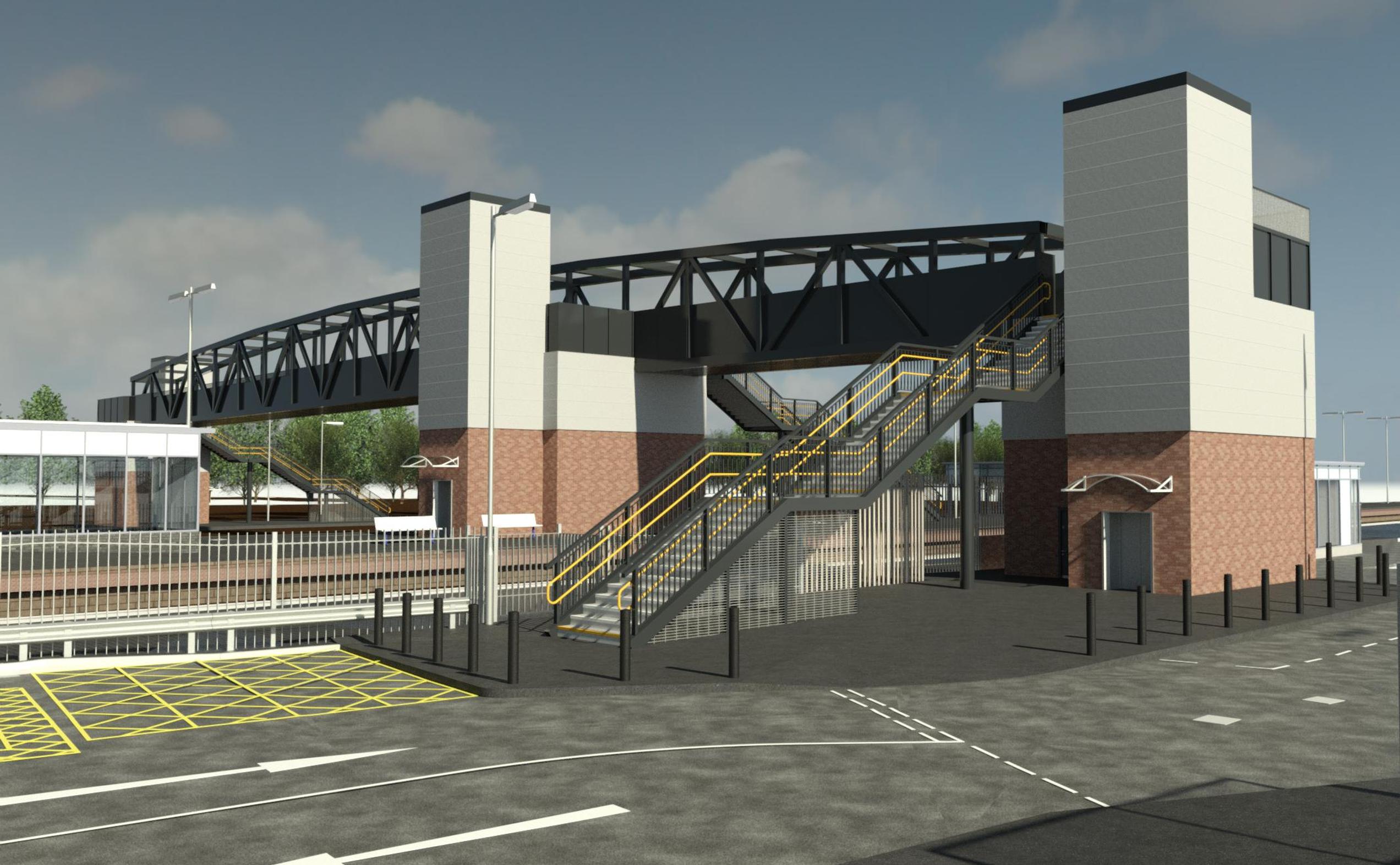 Upgrade plan for Eaglescliffe station