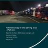 Shortage of lorry parking forcing drivers to sleep at the roadside