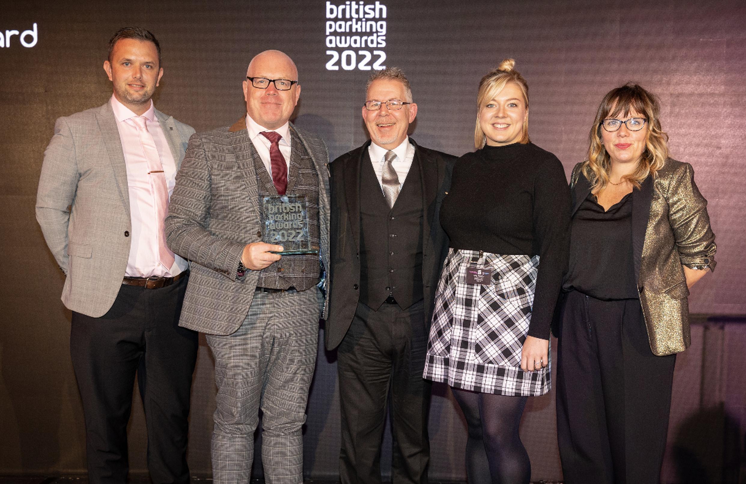 John Mason, David Newman and Sally Nicholas were presented with their trophy by Michael Line of JTR Collections and Kerry Godliman