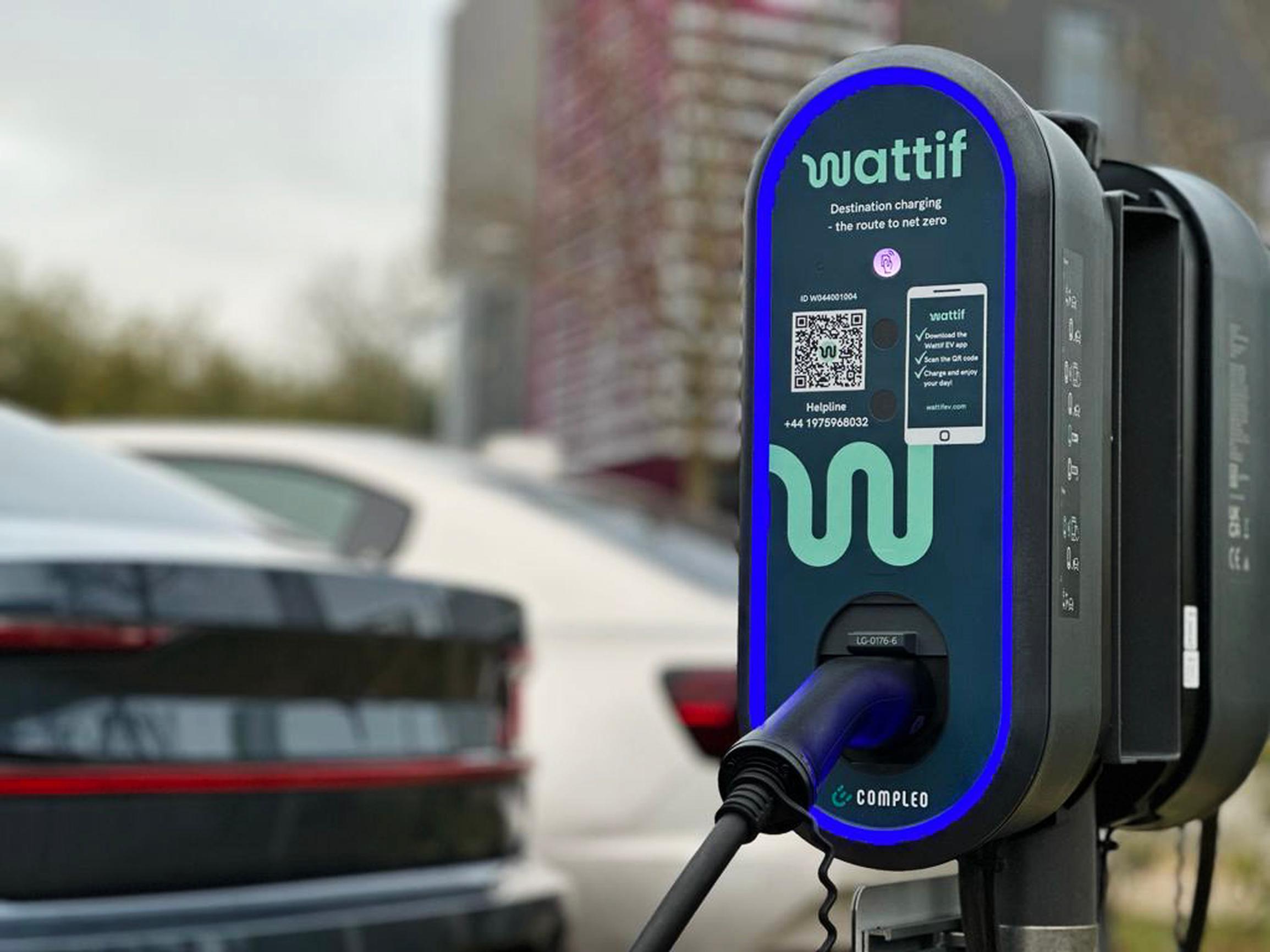 A Wattif EV charger