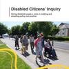 Measures needed to enable disabled people to access local streets, inquiry finds