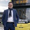 First yellow ‘Bee bus’ for Manchester franchising unveiled by Burnham