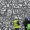 Painting the world’s biggest doodle