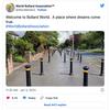 Forest of bollards installed near Birmingham school