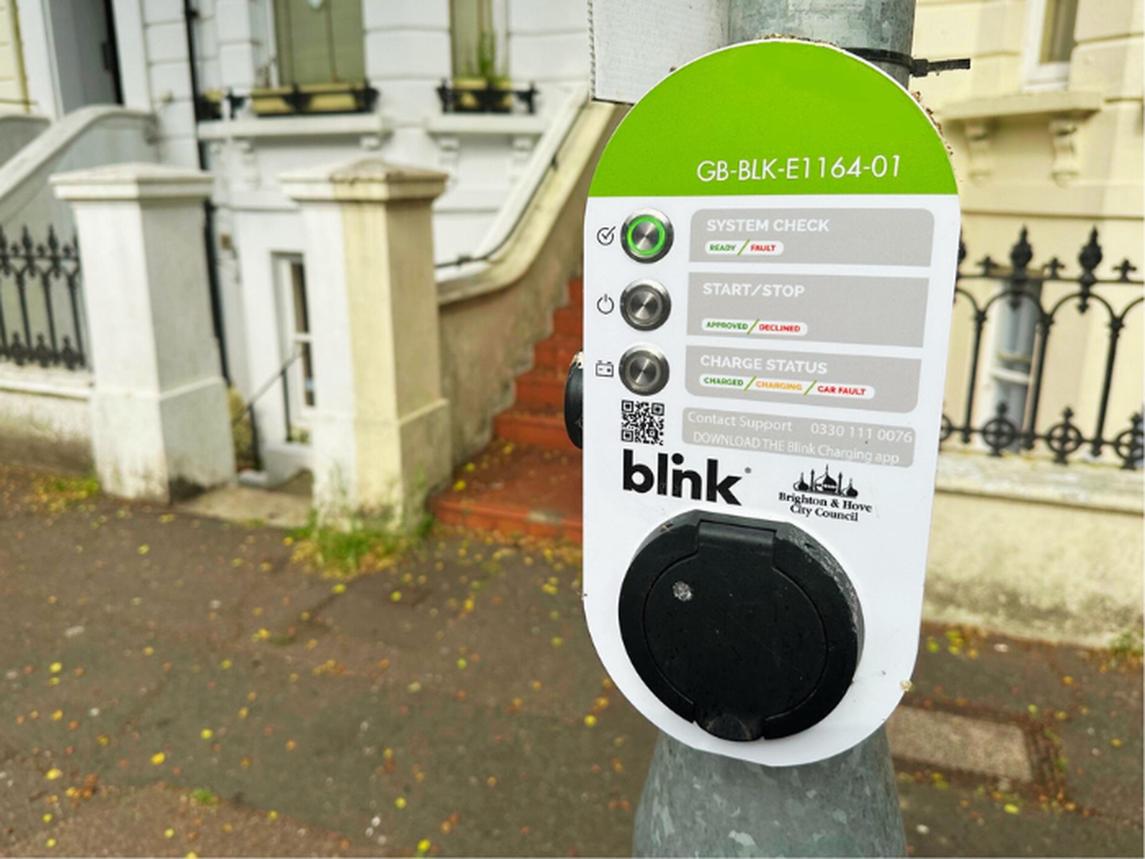 EV charging in Brighton