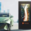 Big screen EV charger offers advertising opportunities