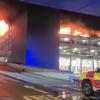 Luton Airport shut by massive car park fire