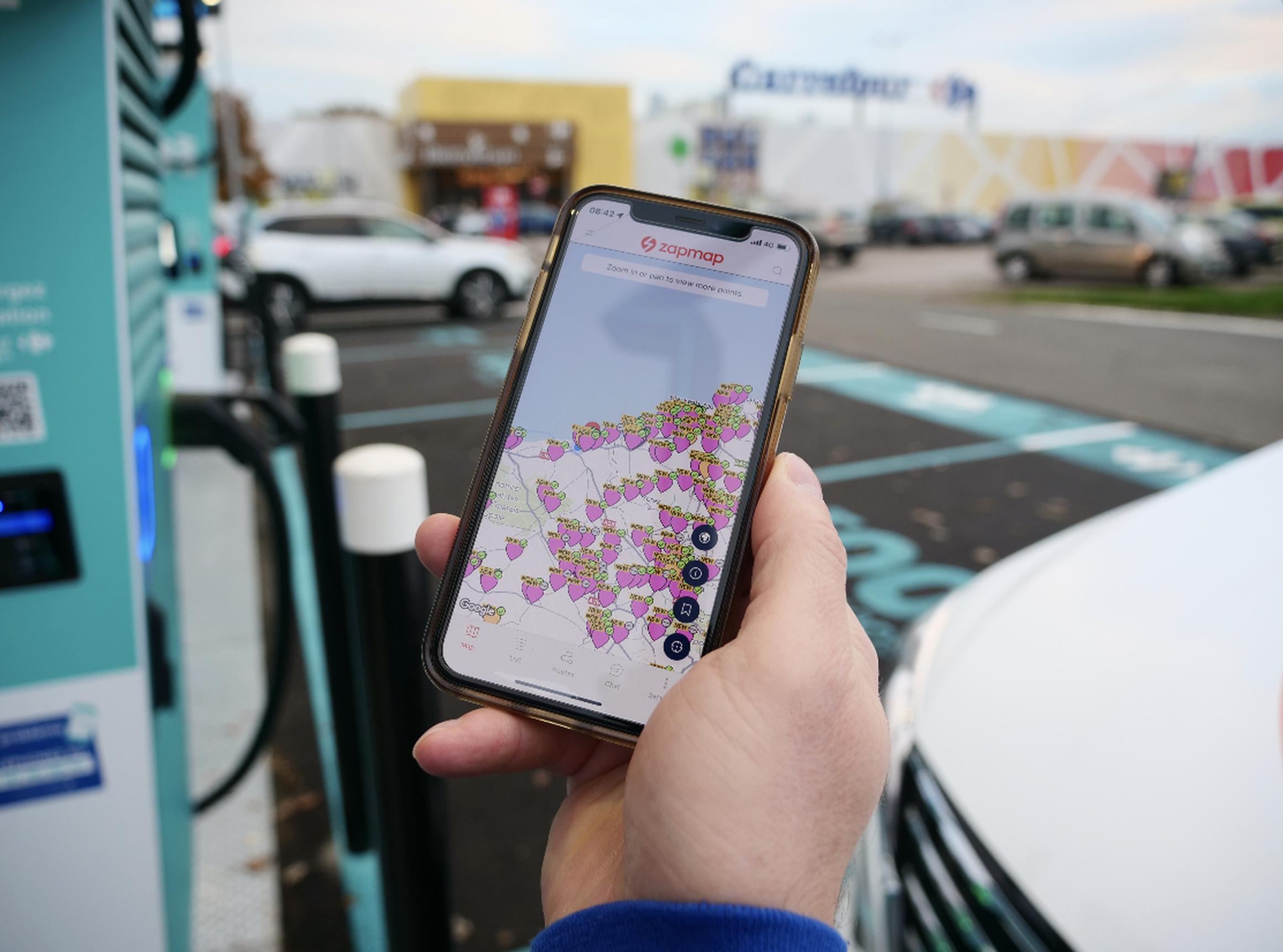 Zapmap now covers certain chargepoints in France, Germany, Belgium, the Netherlands and Luxembourg