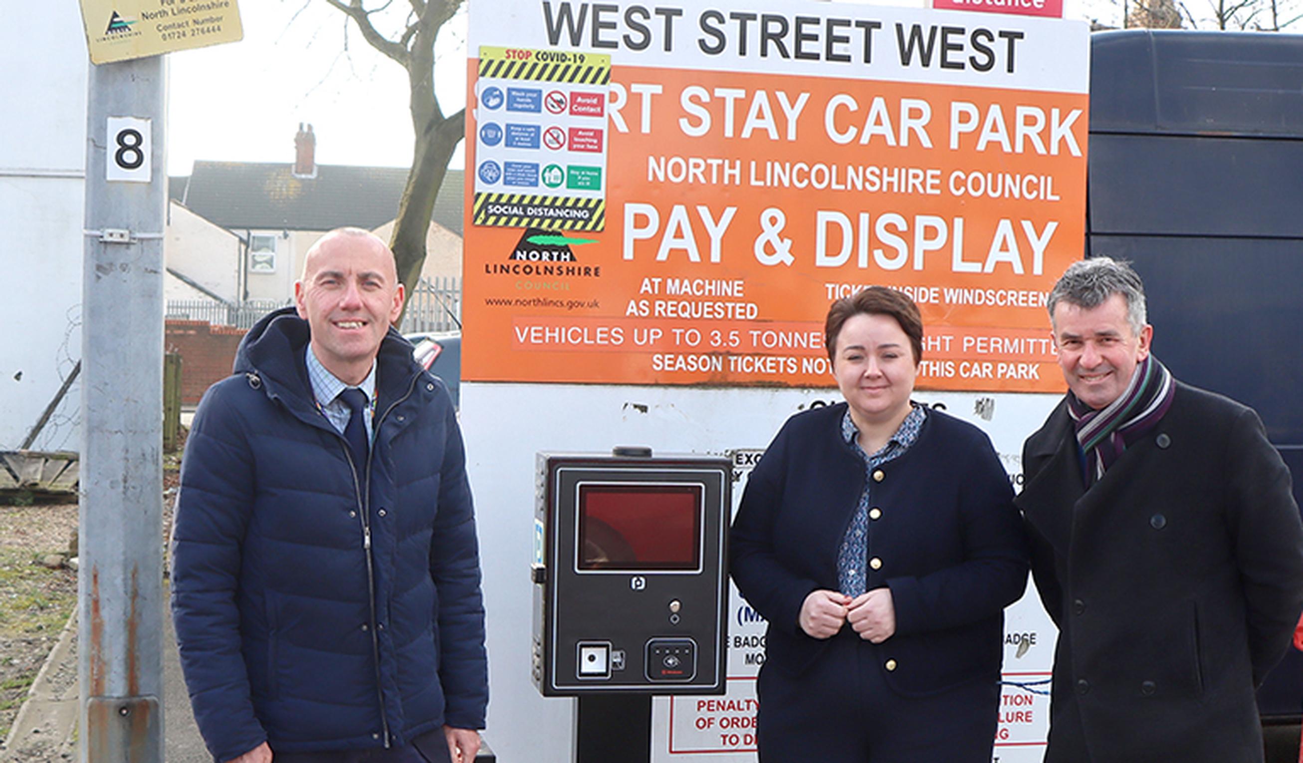 Unveiling the new cashless pay & display machines