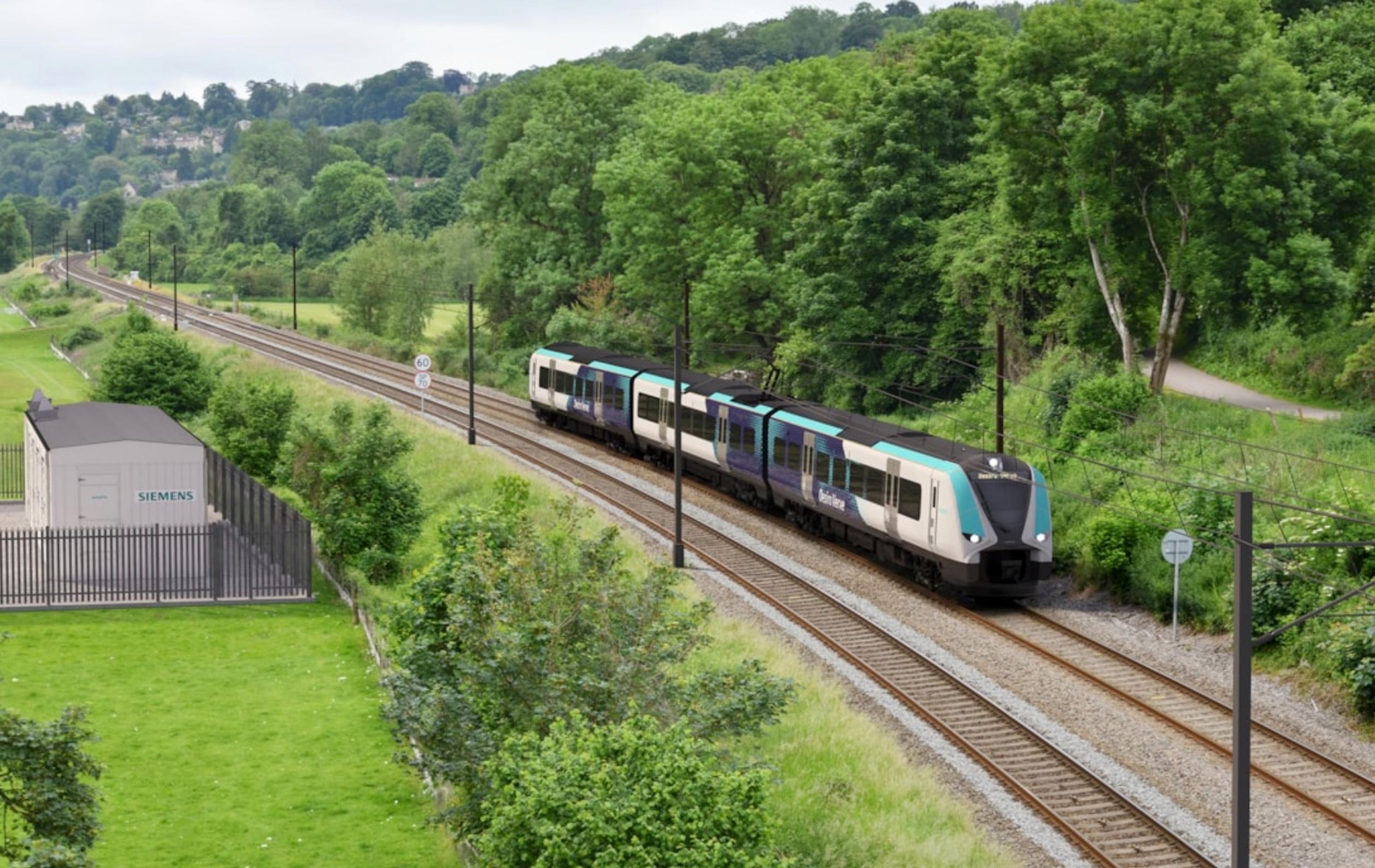 Siemens Mobility says that its new battery bi-mode trains would mean that only 20 – 30% of a line would need to be electrified