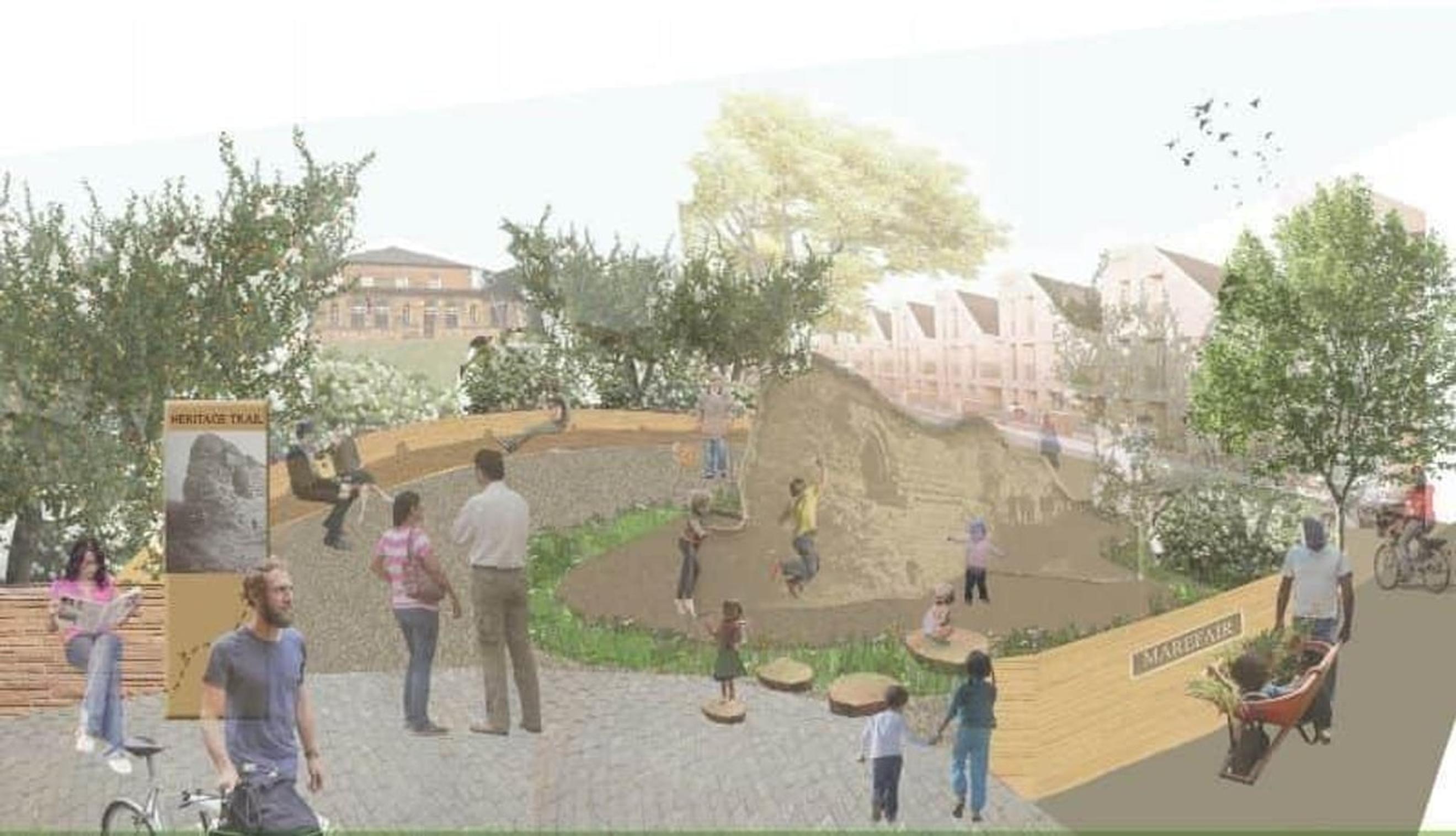 West Northamptonshire Council has secured £1.6m from the government’s Towns Fund towards the creation of a Heritage Park in Marefair