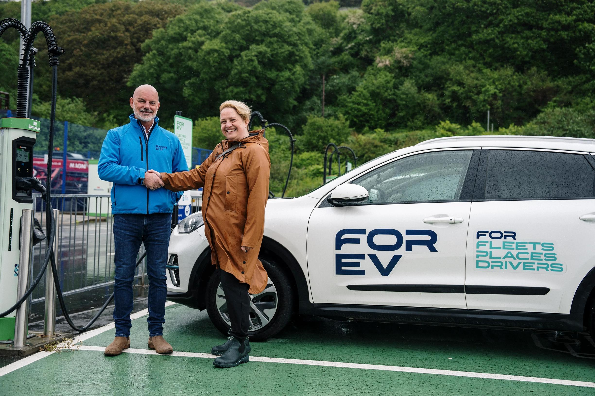 Opening the new Loch Ryan ferry port hub