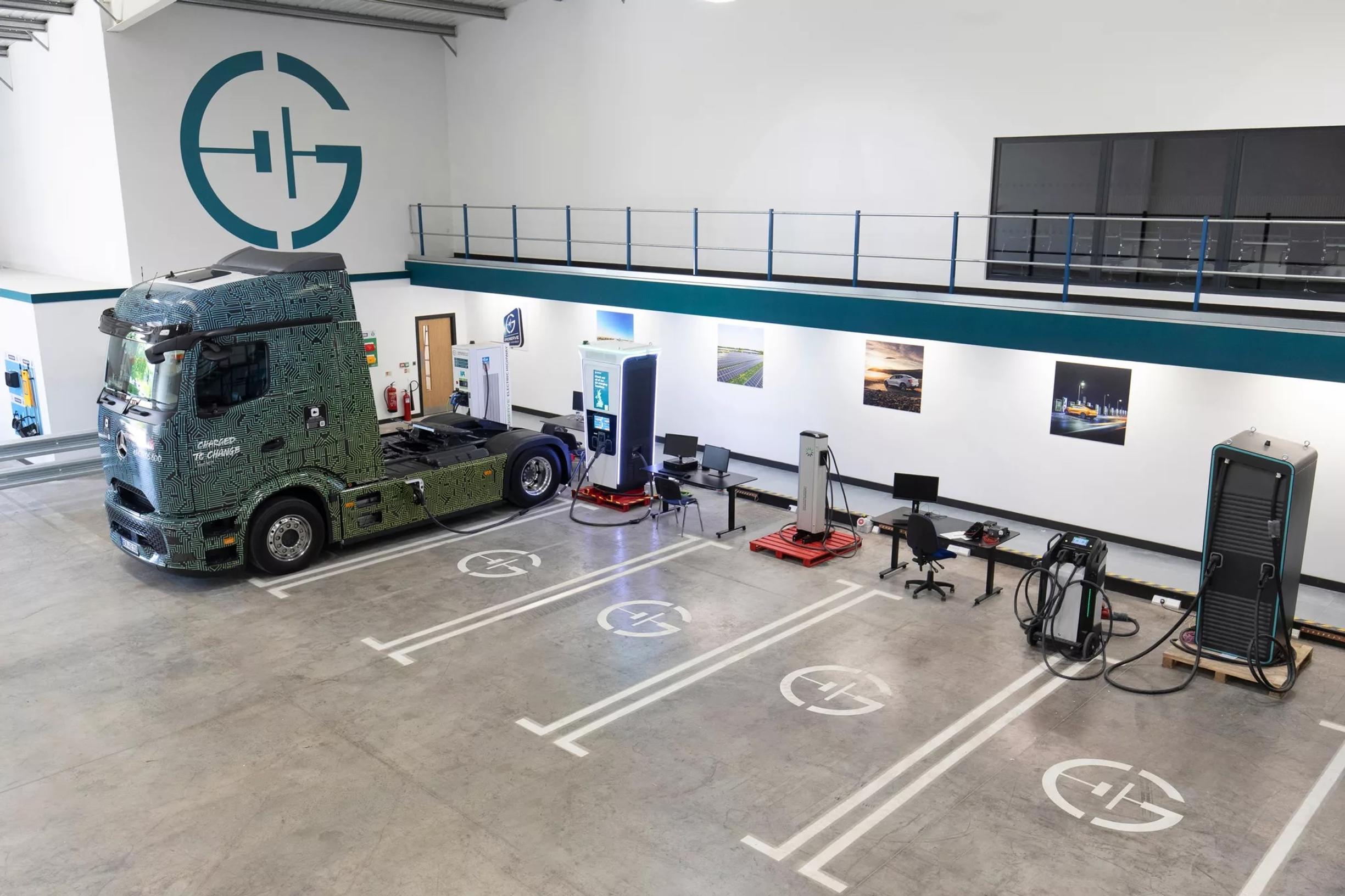 Electric Freightway to benefit from GRIDSERVE EV charging test lab