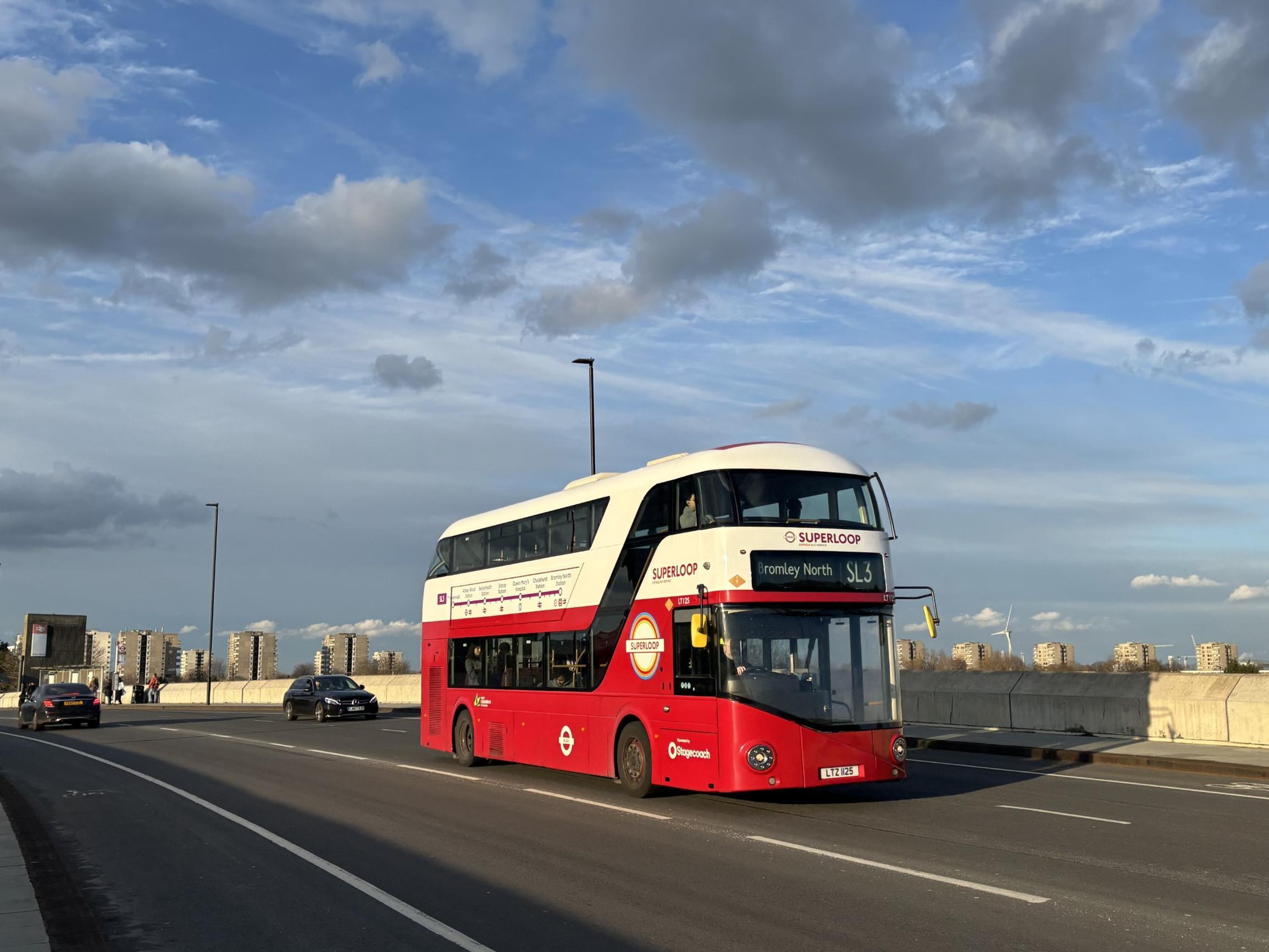 The new Superloop has improved bus services in outer London