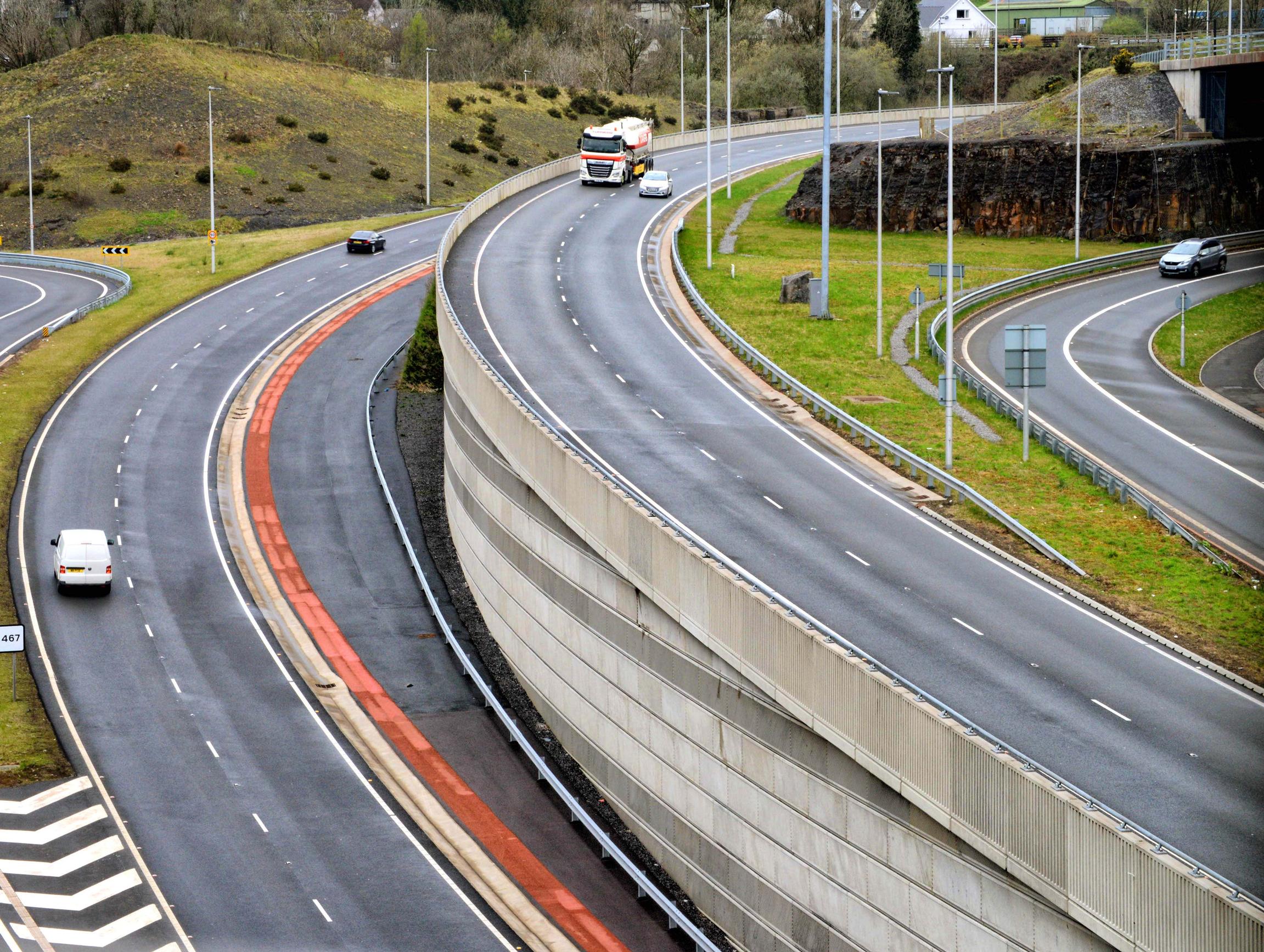 Retaining walls were a major cause of dispute and disruption on A465 Section 2