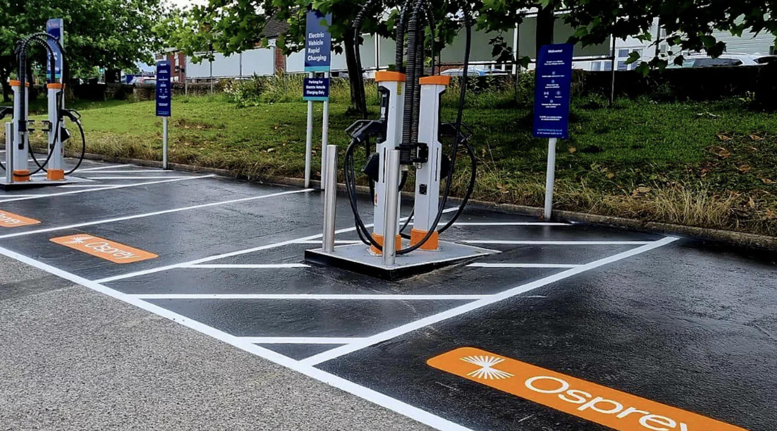 Chesterfield FC`s charging hub