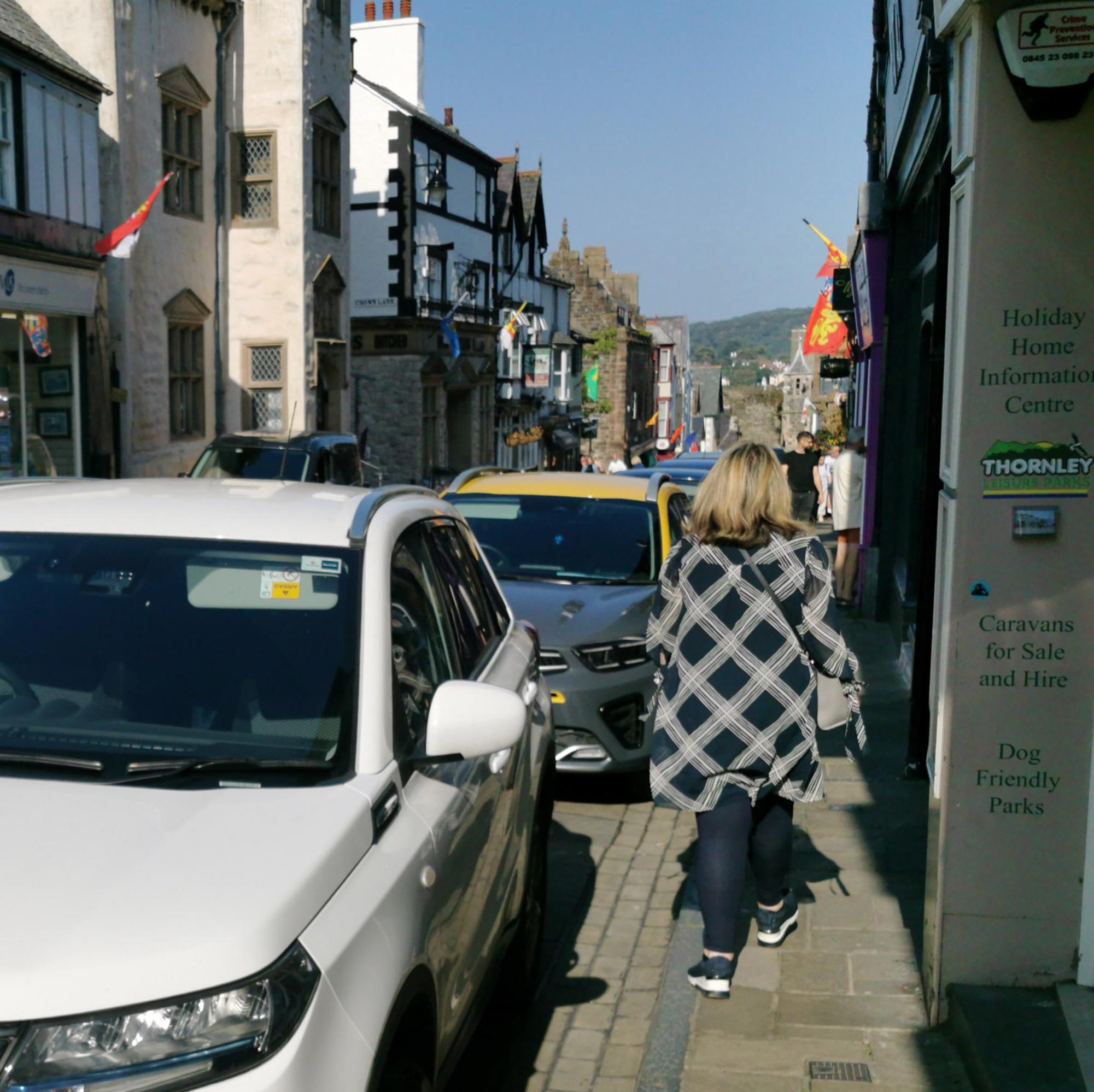 Parking still takes precedence over widening pavements, says Waters