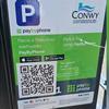 Warning over fake QR codes on Conwy parking machines