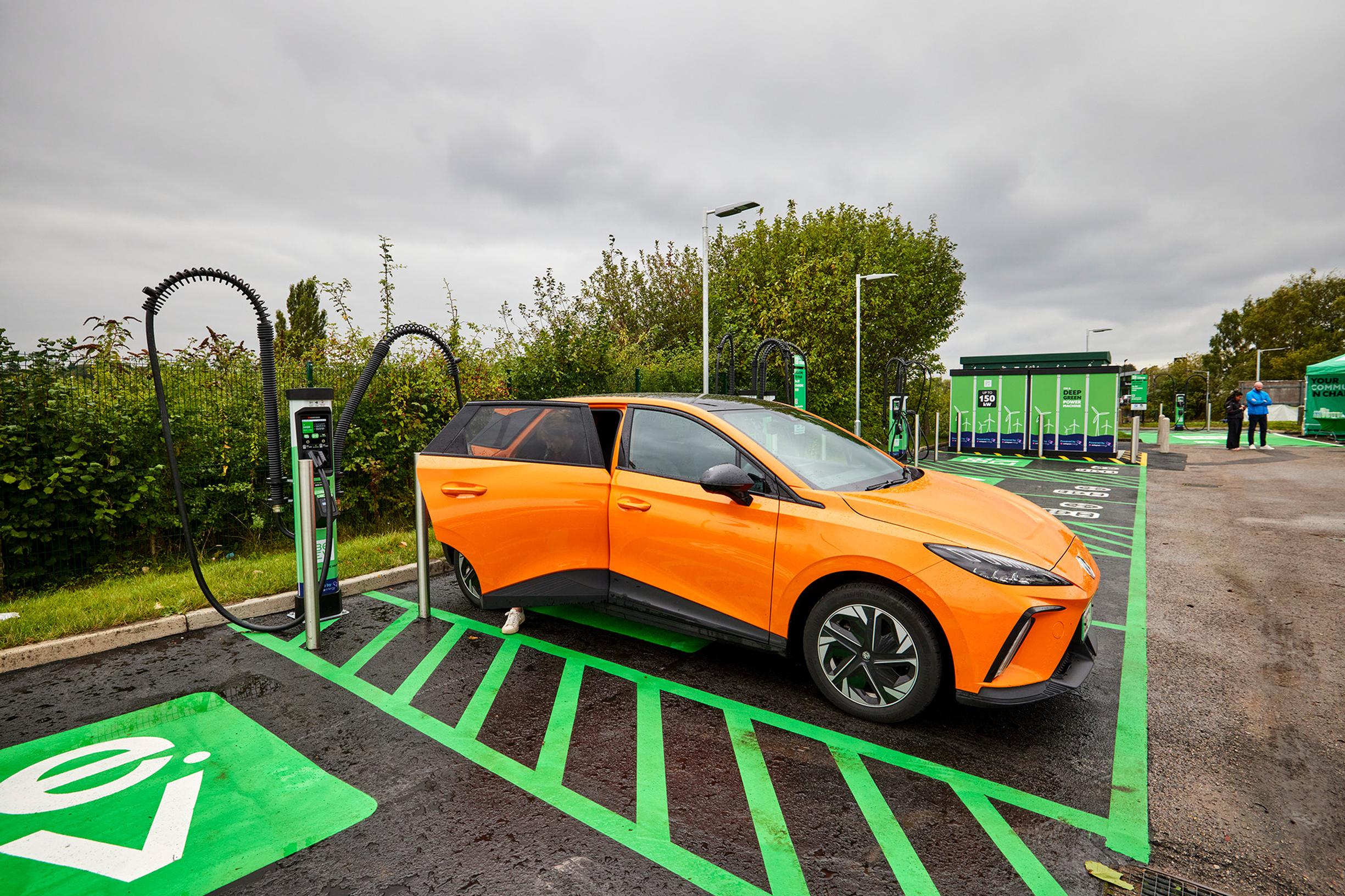 A Be.EV chargepoint