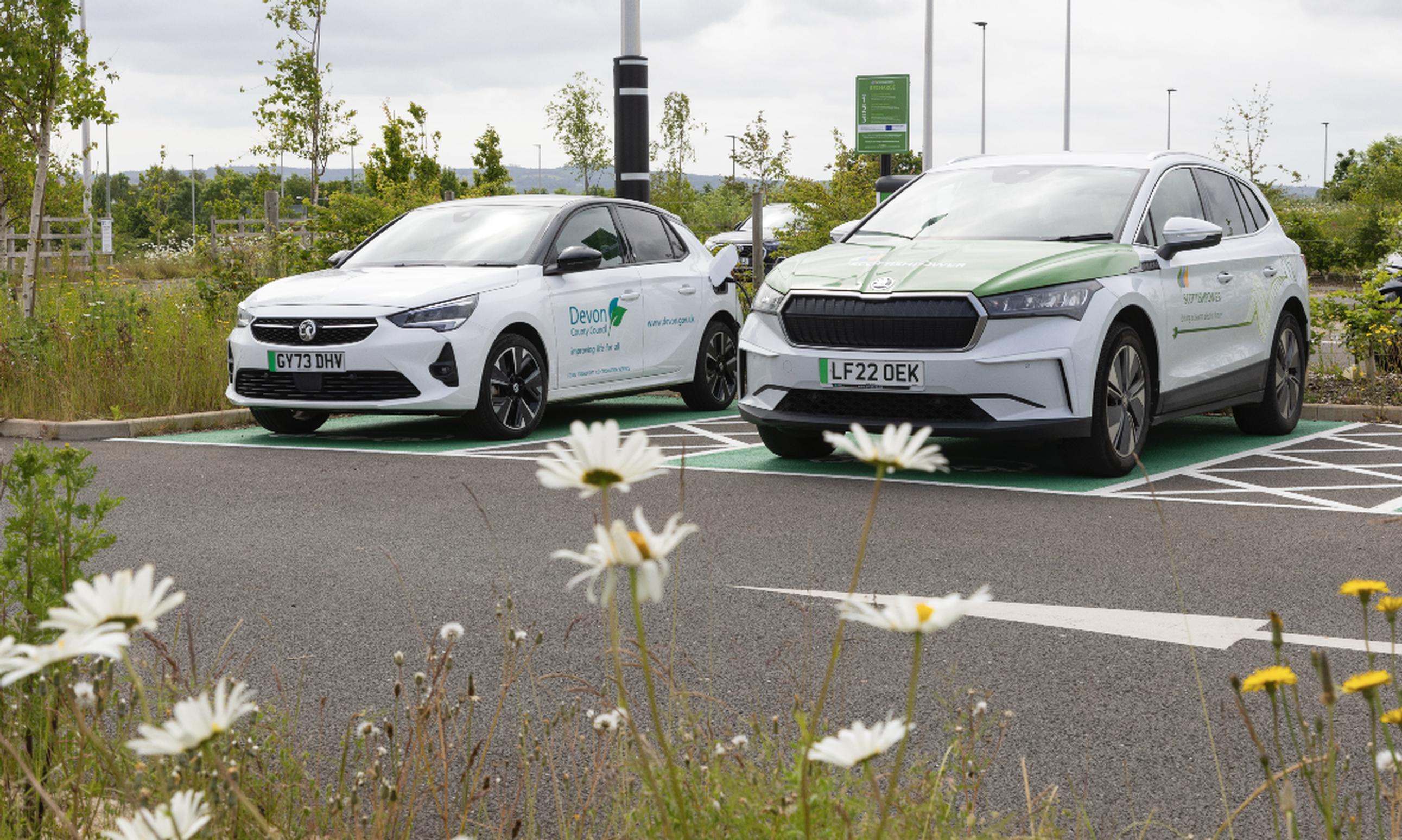 EV charging in Devon