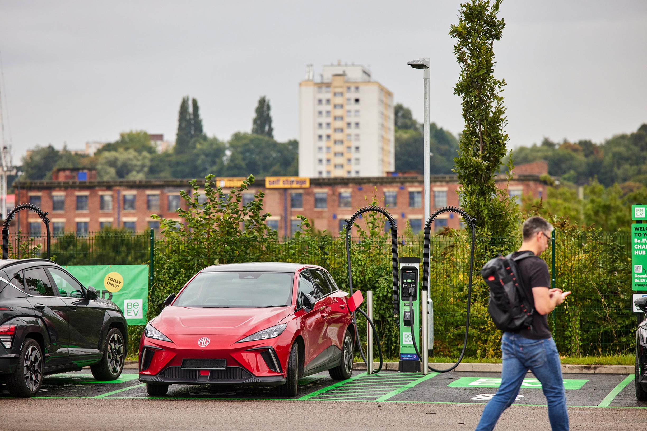 A Be.EV chargepoint