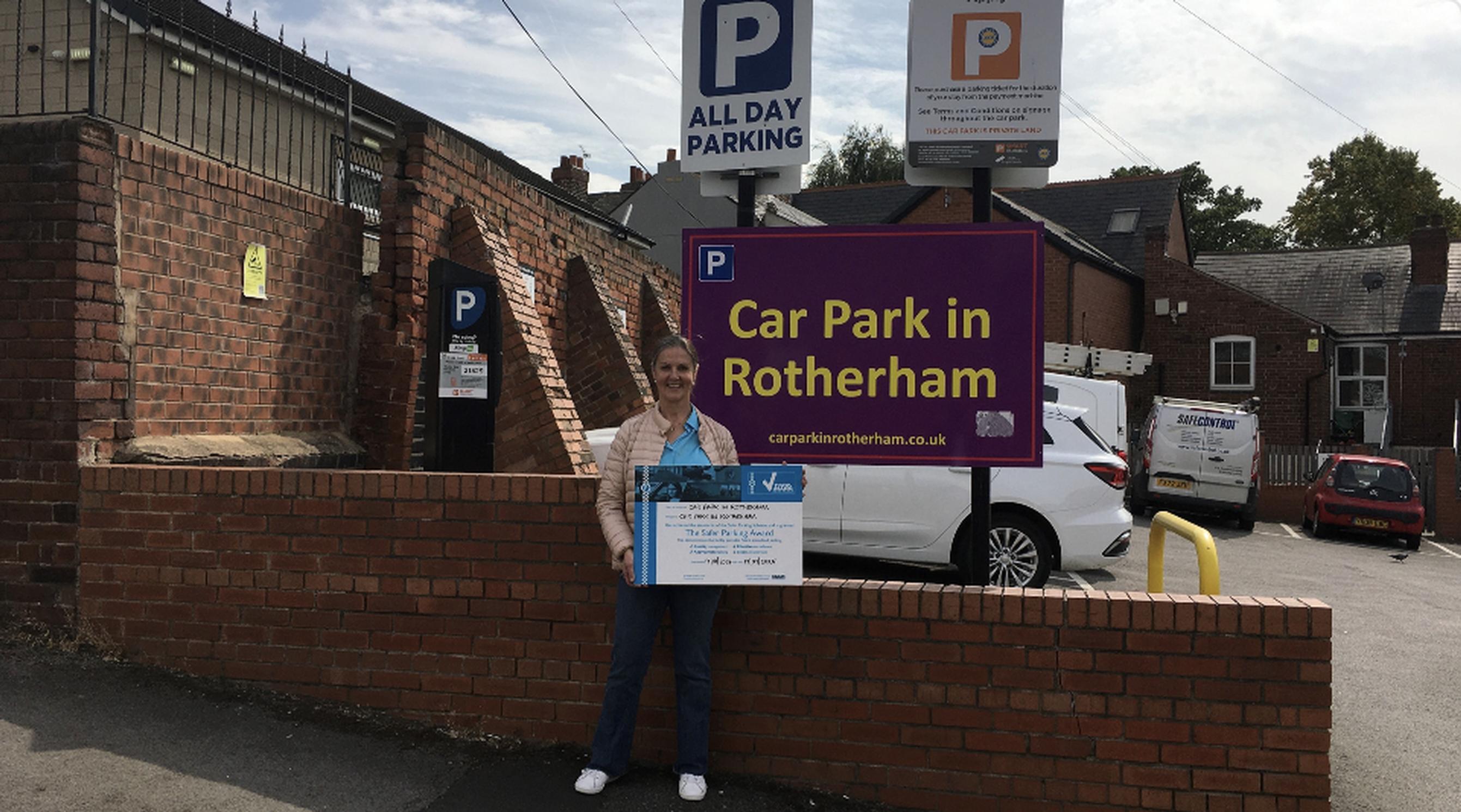 Car Park in Rotherham receives Park Mark