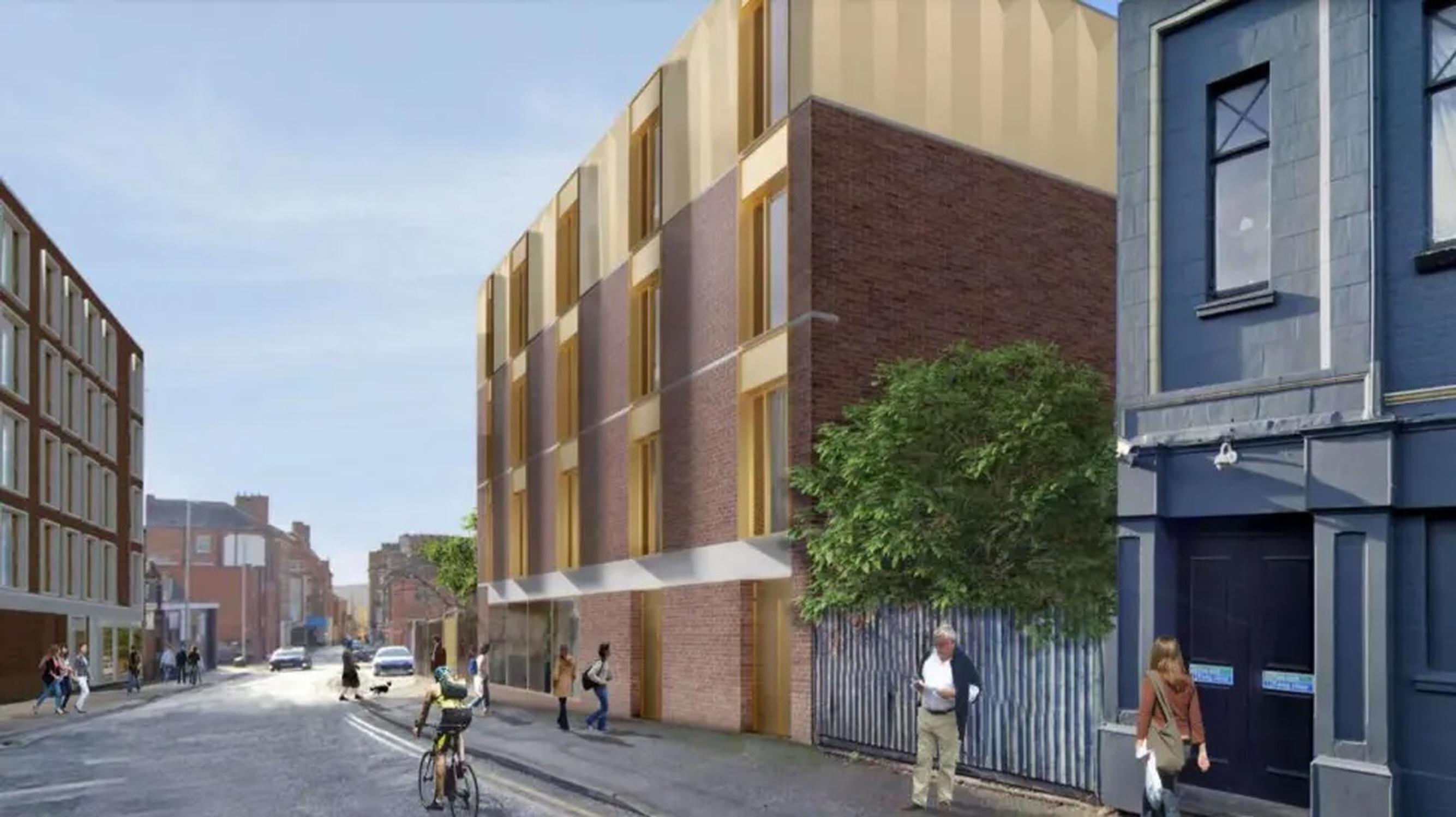 The planned student accommodation