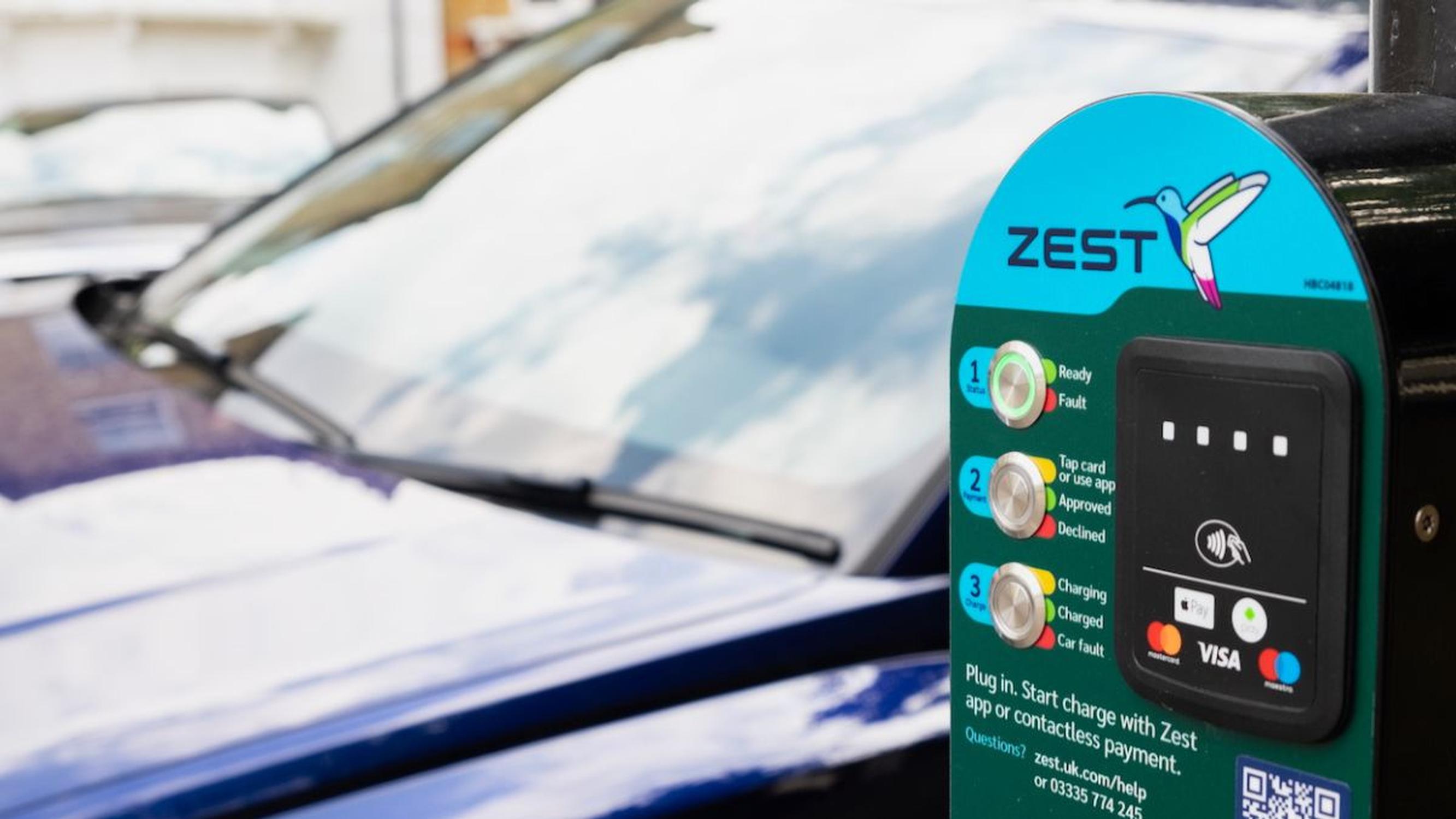 A Zest chargepoint