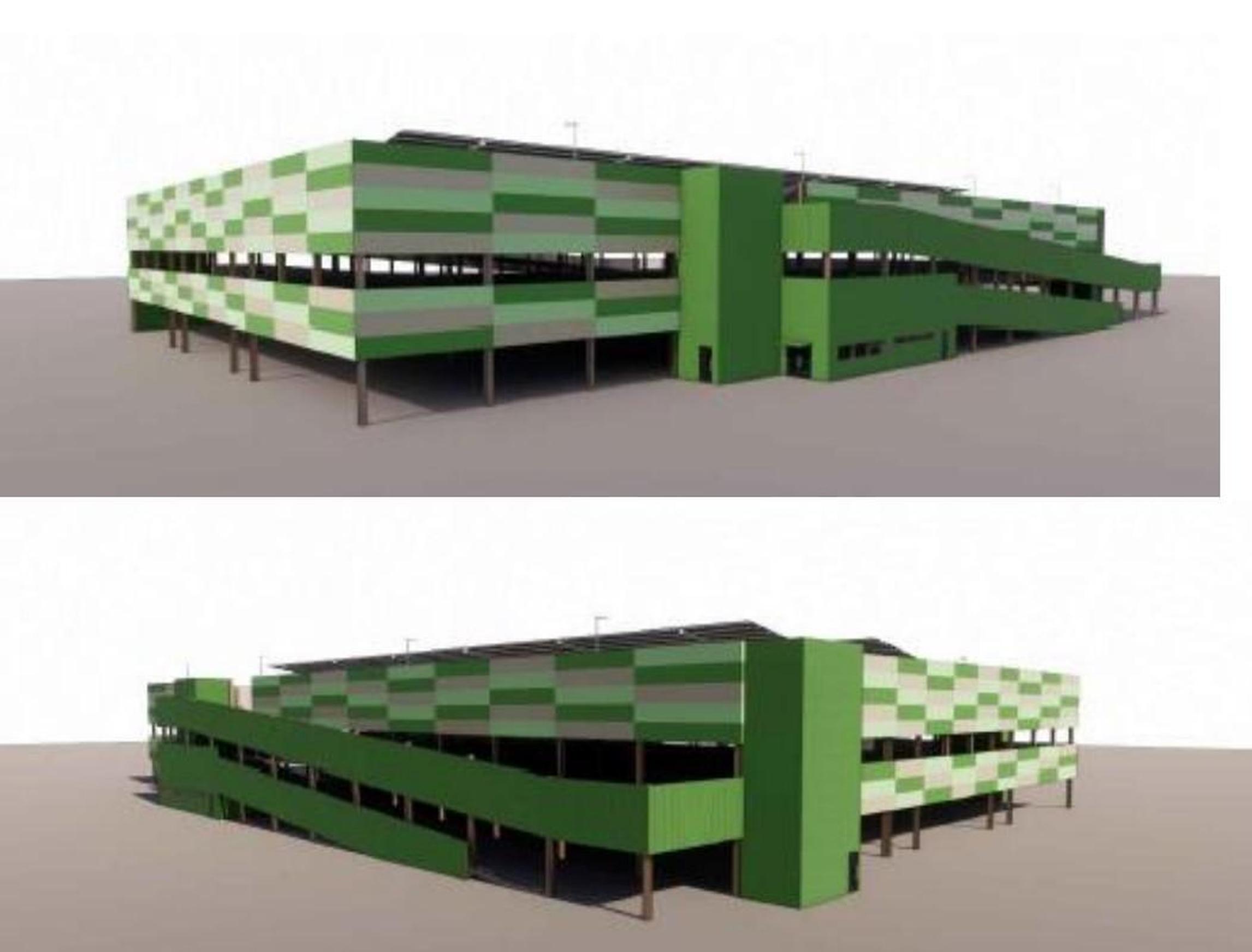 Design for the EV storage facility