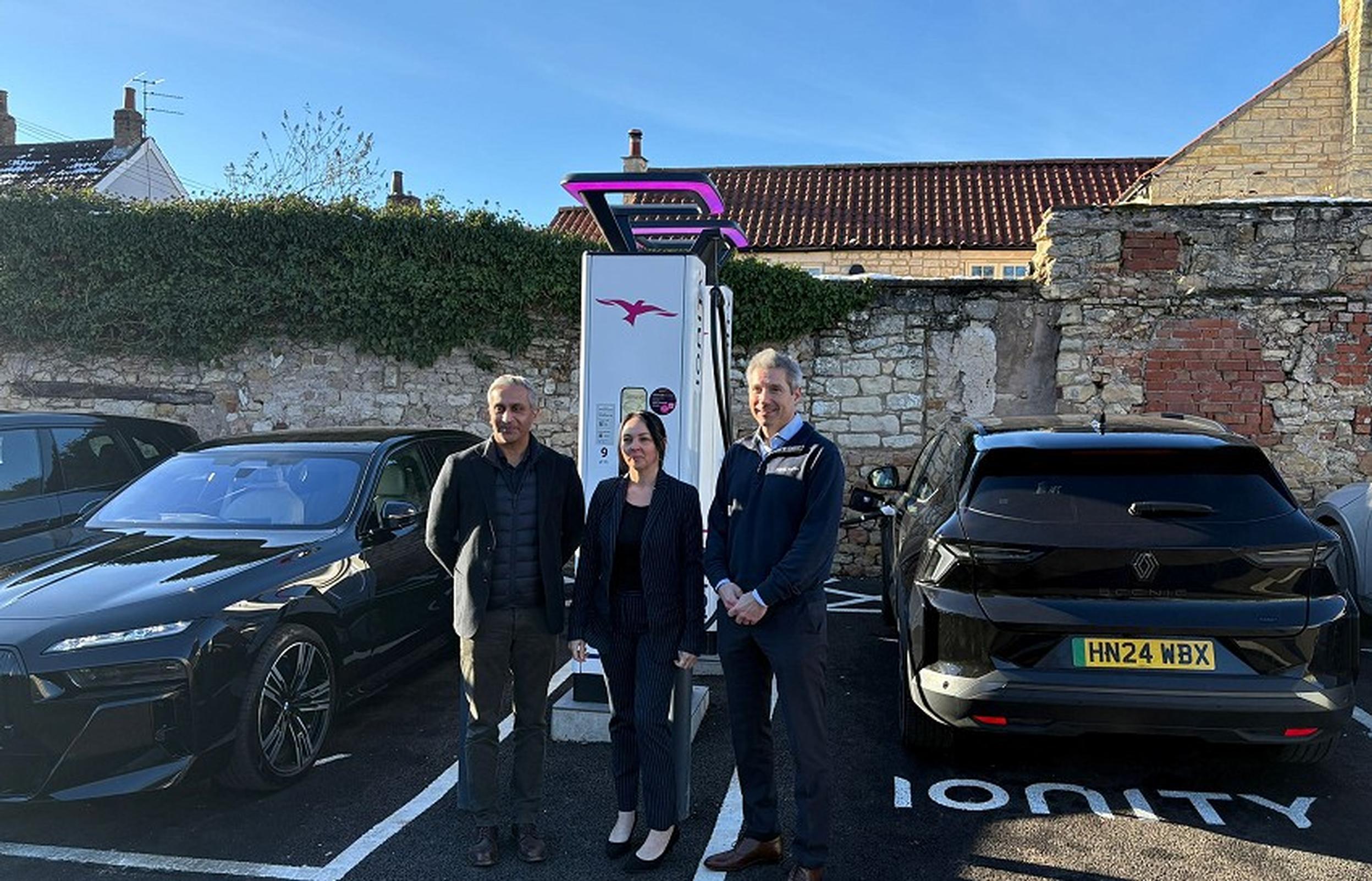 IONITY opens charging hub at Holiday Inn Doncaster